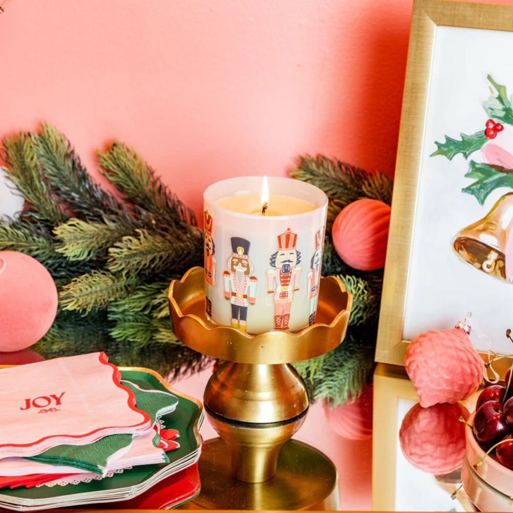 Sweet Grace Holiday Nutcracker Candle